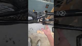 Fixing my rusty chain. #bike #tools #bikemaintenance