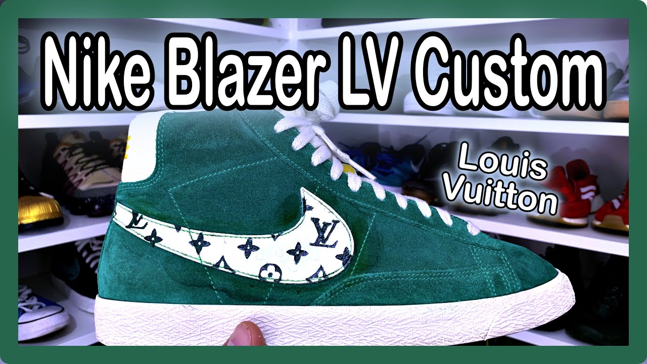 Nike Blazer LV (Louis Vuitton) Custom ~ fv sneakers life ~ 