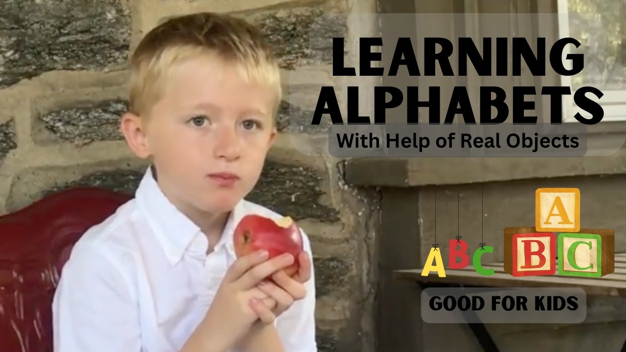 Learn ABC Alphabet with Real Objects | Fun Educational Video for Babies ...