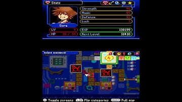 Kingdom Hearts Re:coded (DS) Part 45 Hollow Bastion - Clearing and Lotus Forest