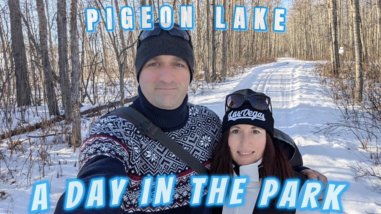 Christmas Hike at Pigeon Lake Provincial Park!