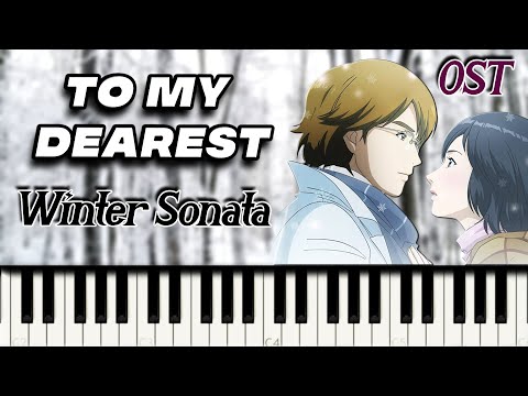 OST: 'To my dearest' (Sheet, MIDI, MultiTracks & WAV) - Winter Sonata the Animation