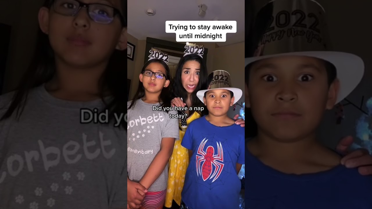 Trying to stay awake until midnight 😳