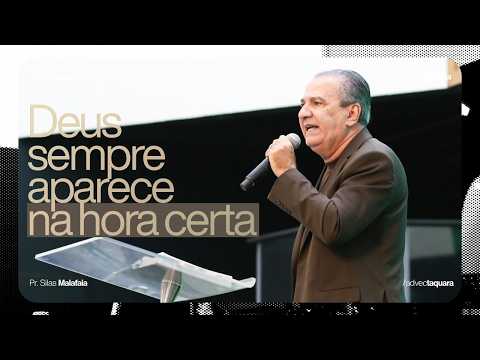 God always shows up at the right time! | Pastor Silas Malafaia | ADVEC TAQUARA