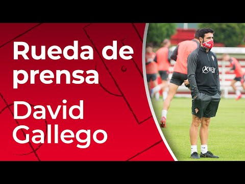 David Gallego: “El equipo sabe a lo que juega” Sporting1905
