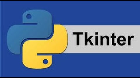 How to make a GUI app with python (Tkinter)