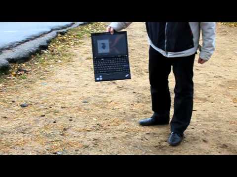 Lenovo ThinkPad X201 crash test - Part 1