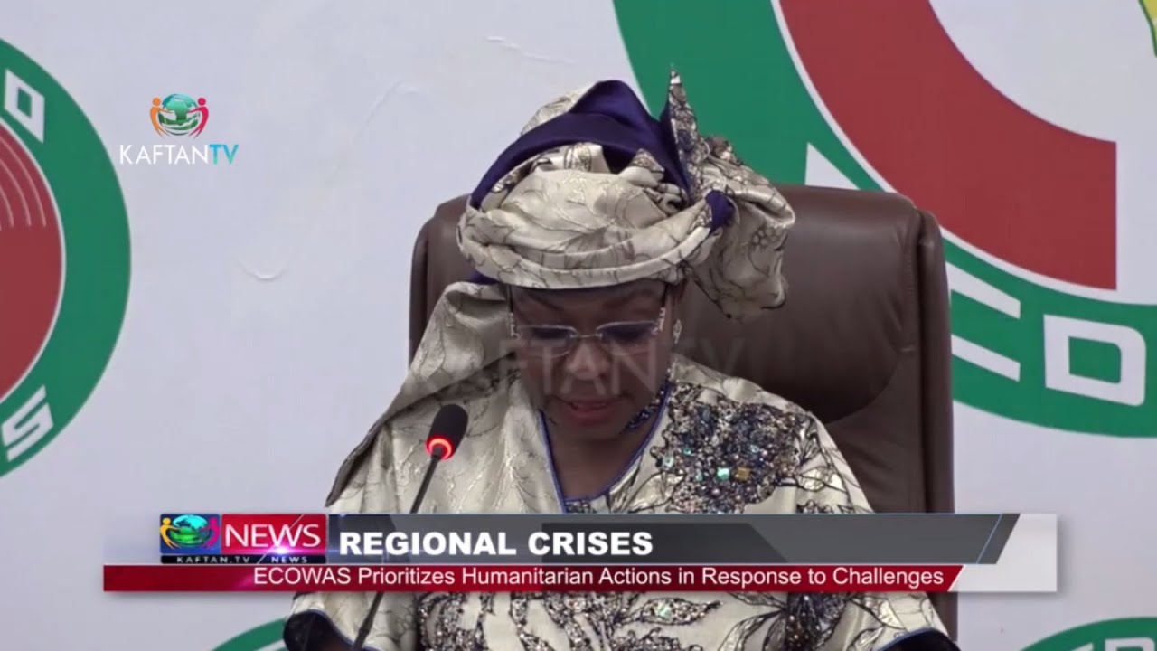 REGIONAL CRISES: ECOWAS prioritizes Humanitarian Actions In Responses To Challenges