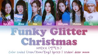 NMIXX (엔믹스) - Funky Glitter Christmas (Color coded Han/Rom/Eng lyrics)