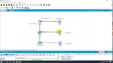 Cara Membuat Jaringan Cisco 1 Router 3 PC 1 Switch dan 1 Access Point Wireless