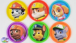 Paw Patrol Learning Colors Play Doh Cans Nick Jr MLP Zootopia Surprise Egg and Toy Collector SETC