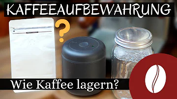 Wie lagert man am besten gemahlenen Kaffee?