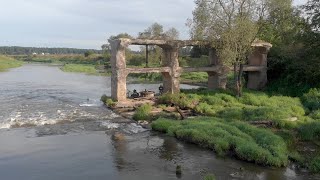 Руины заброшенной Дутшевской ГЭС на реке Сестра / сталкинг