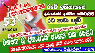 ? දියසේන කුමාරයා 53 | ජාතියේ අවසානයේ නිමිත්ත ජනාධිපති - කරුණාකර ඩිෂ්ක්‍රිප්ෂන් 1 බලනු | RealPitakaya