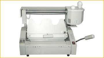 A4 A3 Manual glue binding machine