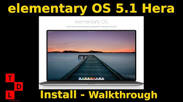 Elementary OS 5.1 Hera Install - Walkthrough