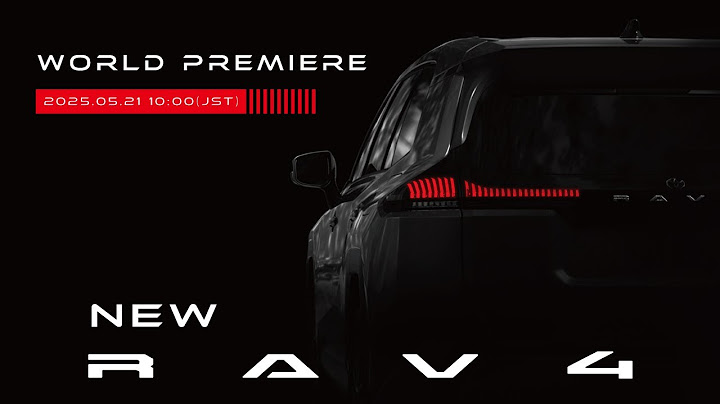Toyota Motor Corporation RAV4 World Premiere