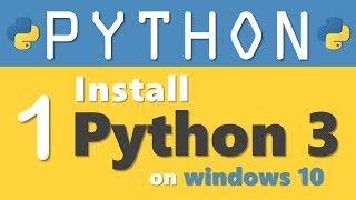 python tutorial 1: how to install python 3 on windows 10 in 2019 by manish sharma