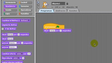 Scratch - Cómo establecer un diálogo entre dos personajes
