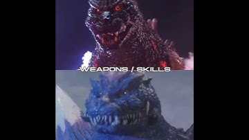 Burning Godzilla vs Space Godzilla #godzillaedit #godzillamovies #edit