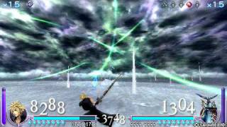 Cloud lv 100 vs Ex Death lv 105 English