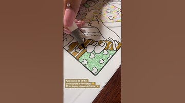Wood pattern tutorial🪵💡//Coloring Tutorial #satisfyingcoloring  #coloringbook  #asmr