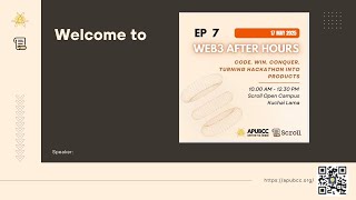 Web 3 After Hour ep7: Turning Hackathons into Projects