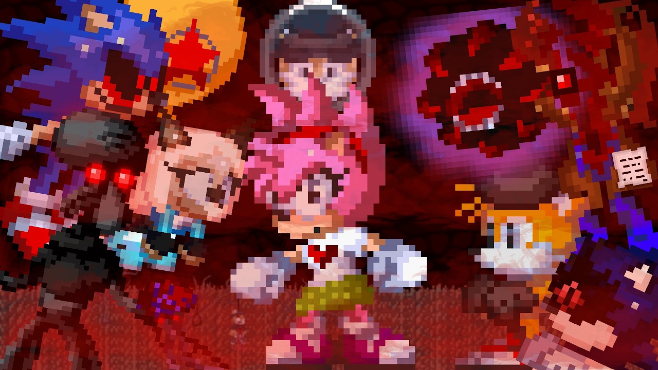 Sally.exe: Finished Nightmare - Easter eggs & Secrets! (Amy) #1