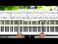 The Wedding (Ave Maria)  | Piano Tutorial (Arranged by Linh Nhi)