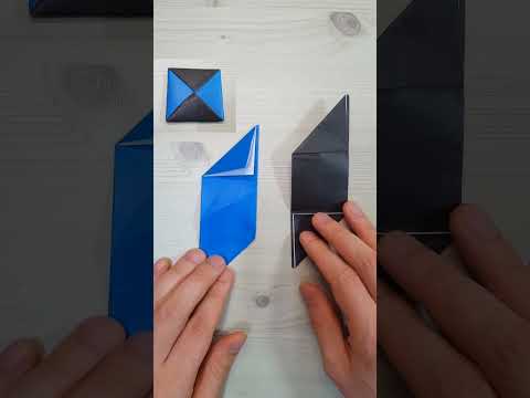 <strong>Origami</strong> 종이접기 (딱지) 쉬운 색종이접기 <strong>easy</strong> 摺紙 折纸 оригами 折り紙 اوريغامي #shorts