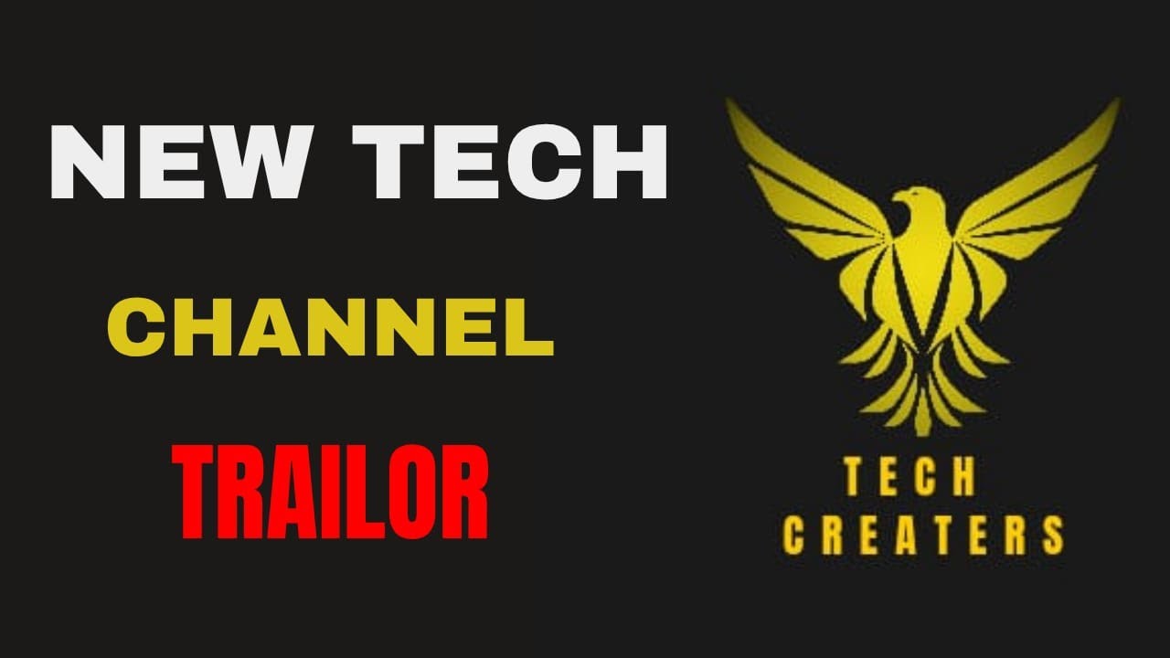 NEW TAMIL TECH CHANNEL TRAILOR தமிழ் மக்களின் ஆதரவுகலுடன்
