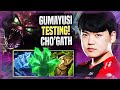 GUMAYUSI TESTING HOW GOOD IS CHO'GATH! - T1 Gumayusi Plays Cho'gath TOP vs Qiyana! | Season 2022