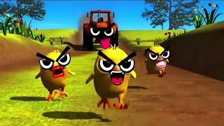 EL TRACTOR Y POLLITO PIO PIO LA GRANJA DE ZENON REMIX EFFECTO BARTOLITO DEL TORO DE VACA LOLA😉🐂🐣🐄🌈