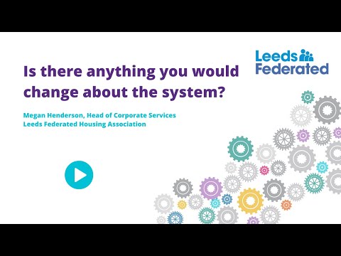 Leeds Federated Housing Association - Is there anything you would change about the Actus system?