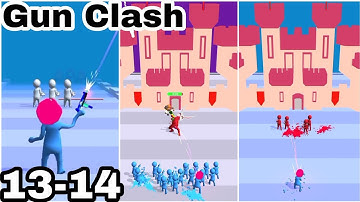 Gun Clash 3D All levels Walkthrough Gameplay Level 14-15 Android and Iphone Gameplay Pak IT Game