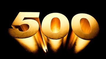 Fast number countdown from 500 - 0