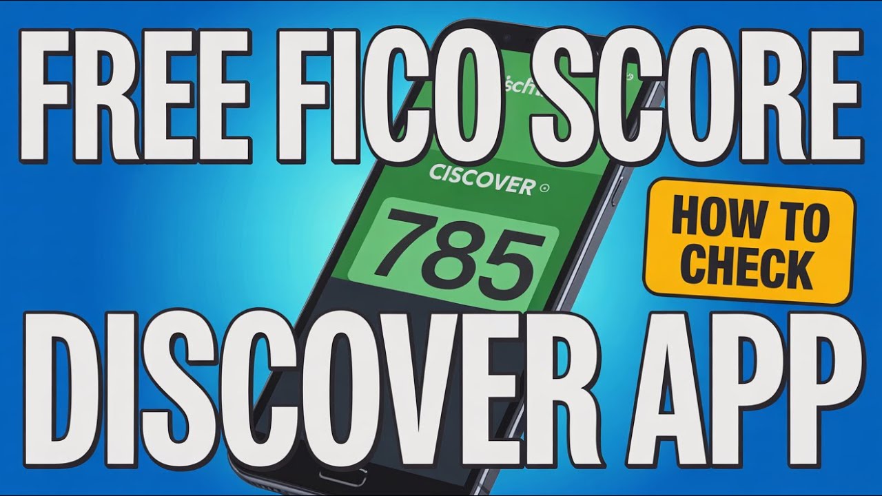 How to Check Your FICO Score on the Discover App - Free Score - YouTube