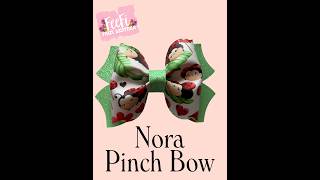 🎀 Nora Pinch 4-Inch Pinch Bow Tutorial 🎀 DIE FOR MAKING BOWS USING CUTTER 4 INCH BOW 1223686001