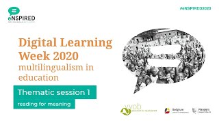 Celebrity Thematic session 1 - Reading for Meaning | Digital Learning Week 2020 Net Worth