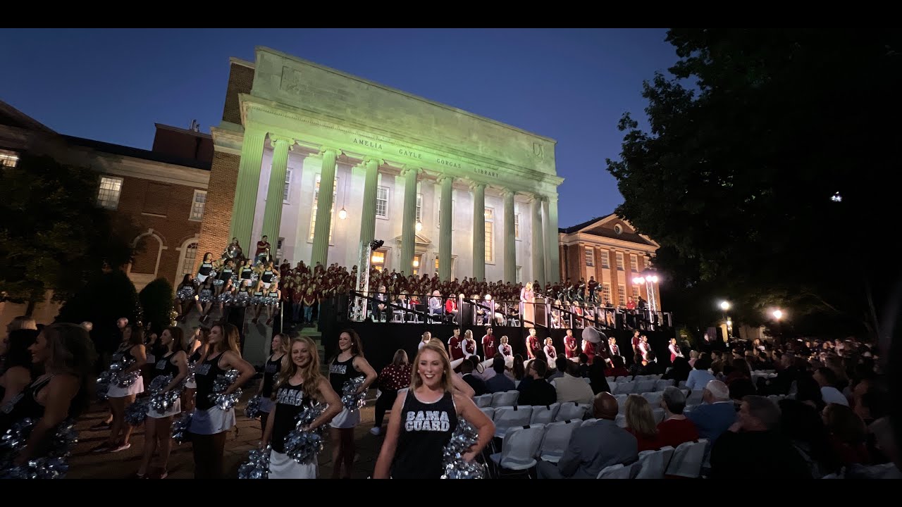 Alabama pep rally 2021 sights and sounds YouTube