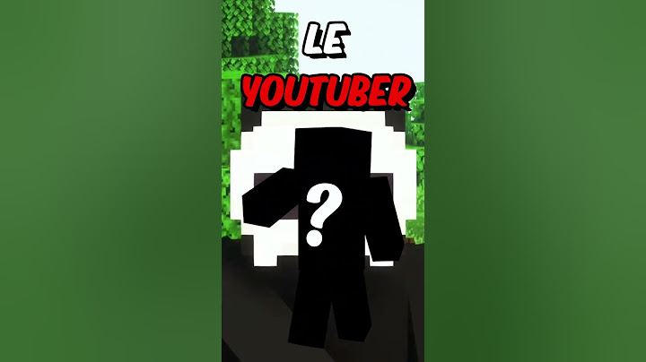 DEVINE ce YOUTUBER MINECRAFT 3 ! #Shorts