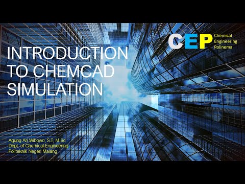 ChemCAD Simulation -  Introduction