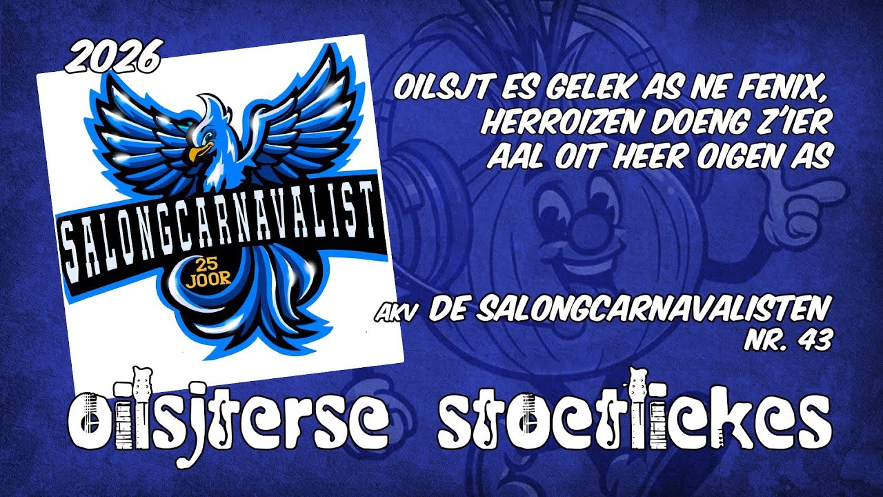 AKV De Salongcarnavalisten 2026 stoetlieken aalst carnaval