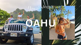 Hawaii vlog 3/3 OAHU | North Shore, Swap Meet, Hoʻomaluhia Botanical Garden & Hawaiian Food 🤙