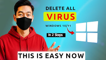 How to Delete all Viruses on Windows 10/11 in 2 simple step | 2025
