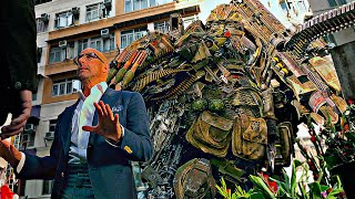 Transformers Age Of Extinction Hound Throws Cigar At Joshua Full Hd4K