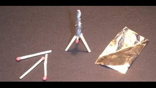 DIY MINI-ROCKET| mini razzo fai da te