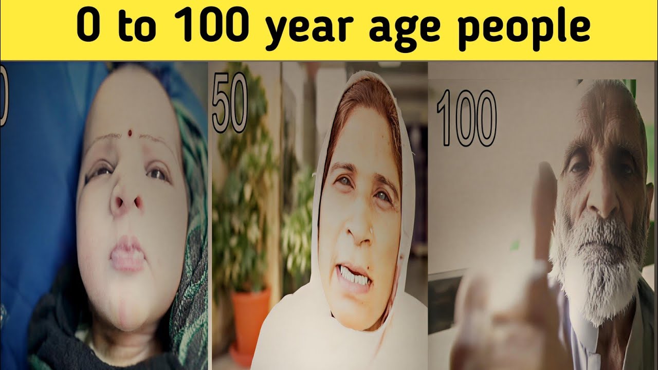 Zero to hundred years age of people in Pakistan | Google Data Center