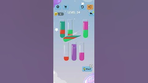 Water Color Sort - Level - 34