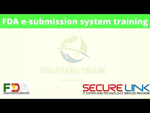 FDA e-submission system training for Food Importers & Exporters